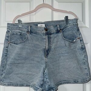 LOFT Women's Light Blue Denim Shorts
